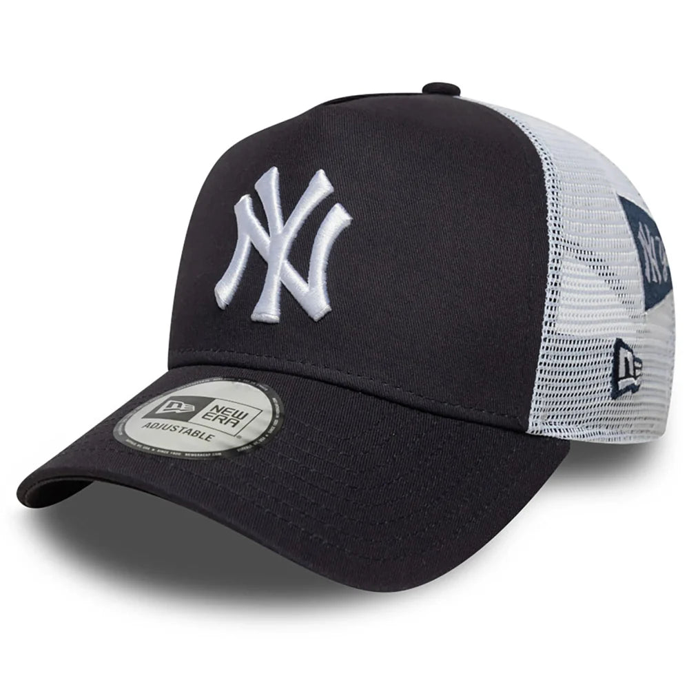 New Era - New York Yankees Multi Patch Trucker Cap - Navy/White